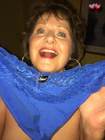 Busty Bliss. Busty Bliss's Blue Panties Bash Free Pic 1