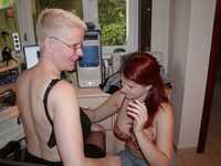 Tiffany Pearl. Lesbo Secretary Training Pt1 Free Pic 15
