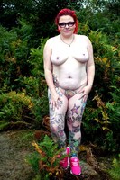 Mollie Foxxx. Mollie Foxxx Flashing In The Forest Free Pic 17