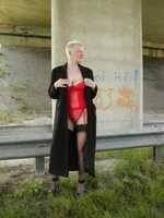 Tiffany Pearl. Underpass Exhibitionist Free Pic 2