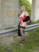 Tiffany Pearl. Underpass Exhibitionist Free Pic 9