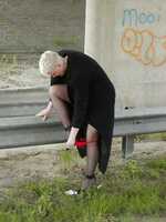 Tiffany Pearl. Underpass Exhibitionist Free Pic 10