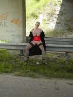 Tiffany Pearl. Underpass Exhibitionist Free Pic 12