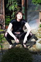 Hot Milf. Outdoors In MY Wetlook Bodystocking Free Pic 6