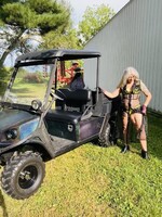 Lil Ms Muffet. Making yard work a whole lot more fun Free Pic 1