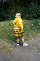 Lexie Cummings. Flashing Outside & Removing My Stockings Free Pic 10