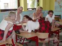 Tiffany Pearl. Hot Lesbo Schoolgirl Orgy Free Pic 3