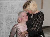 Tiffany Pearl. Lesbo PVC Lovers Free Pic 5