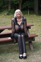 Barby Slut. Out And About In My See Transparent Outfit Free Pic 15