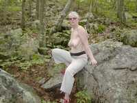 Tiffany Pearl. Forest Flashing Free Pic 11