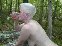 Tiffany Pearl. Forest Flashing Free Pic 15