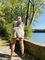 Lil Ms Muffet. Getting dirty down by the river. Free Pic 3