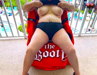Busty Bliss. Booty On The Balcony Free Pic 15