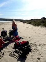 Sparkle. Granny Sparkle At The Beach Free Pic 3
