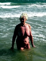 Sparkle. Granny Sparkle Gets Naked At The Beach Free Pic 11
