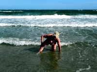 Sparkle. Granny Sparkle Gets Naked At The Beach Free Pic 14