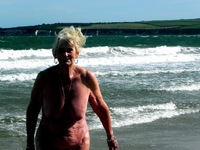 Sparkle. Granny Sparkle Gets Naked At The Beach Free Pic 20