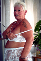 Princess Peachy. White Lingerie Free Pic 7