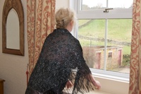 Claire Knight. Black Shawl Free Pic 19