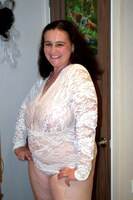 Cheeky Dee. Cheeky Dee strips out of white boddy suit Free Pic 1