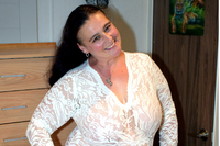 Cheeky Dee. Cheeky Dee strips out of white boddy suit Free Pic 5