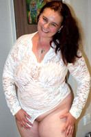 Cheeky Dee. Cheeky Dee strips out of white boddy suit Free Pic 9