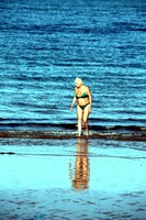 Cheeky Dee. At the beach with hot GILF Dimonty Free Pic 11