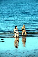 Cheeky Dee. At the beach with hot GILF Dimonty Free Pic 12
