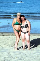 Cheeky Dee. At the beach with hot GILF Dimonty Free Pic 14