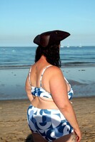 Cheeky Dee. At the beach with hot GILF Dimonty Free Pic 19