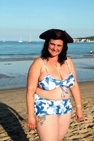 Cheeky Dee. At the beach with hot GILF Dimonty Free Pic 20