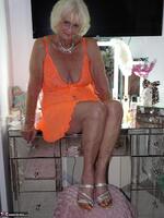 Sparkle. Bright Orange Nightie Free Pic 5