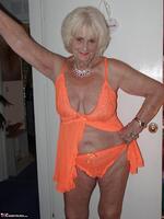 Sparkle. Bright Orange Nightie Free Pic 10