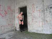 Tiffany Pearl. Urban Decay Thigh Boot Flashing Free Pic 11