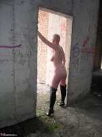Tiffany Pearl. Urban Decay Thigh Boot Flashing Free Pic 15