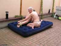 Tiffany Pearl. Lesbo Fun With Angel Eyes On The Blow Up Matress Pt1 Free Pic 10