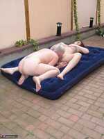 Tiffany Pearl. Lesbo Fun With Angel Eyes On The Blow Up Matress Pt2 Free Pic 9