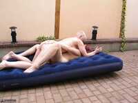 Tiffany Pearl. Lesbo Fun With Angel Eyes On The Blow Up Matress Pt2 Free Pic 14