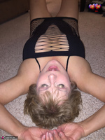 Busty Bliss. Busty Granny Bliss All Laced Up In Black Free Pic 15