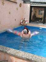 Tiffany Pearl. Naked Lesbo Pool Games With Angel Eyes Pt1 Free Pic 17