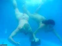 Tiffany Pearl. Naked Lesbo Pool Games With Angel Eyes Pt2 Free Pic 19