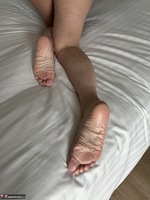 Inked MILF. Black Set On The Bed Free Pic 3