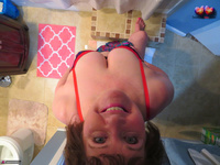 Busty Bliss. Busty Granny Opening Up Her Kimono Just For You Free Pic 17