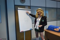 Barby Slut. Student Uniform Free Pic 3