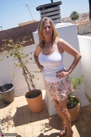 Marta Style. Showing my tits outdoors Free Pic 6