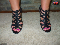 Busty Bliss. Arse & High Heels At The Fireside Free Pic 10