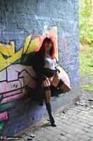 Barby Slut. Flashing In The Park Free Pic 3