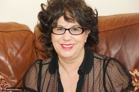 Dirty Doctor. Auntie Trisha Stripping In The Lounge Free Pic 1