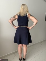 Inked MILF. Little Black Dress Free Pic 2