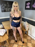 Inked MILF. Morning Attire Free Pic 7